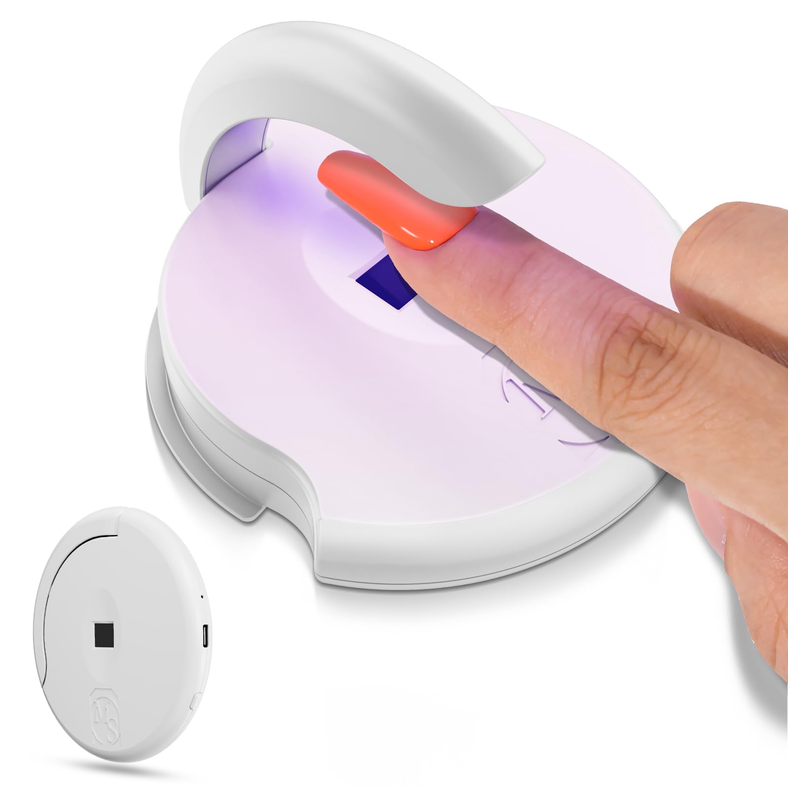 Amazon.com: MelodySusie Pocket-Sized Cordless UV Nail Lamp, P